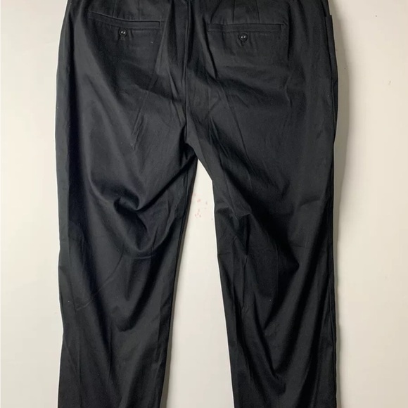LORD & TAYLOR Woman Pants 16W Black Stretch Cotton Kelly Ankle NWT - Picture 3 of 10